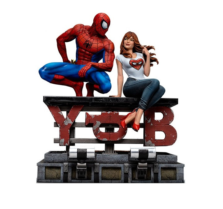 Iron Studios - Sixth Scale Diorama 1/6 - Marvel Comics - Spider-Man et MJ Statue 35cm