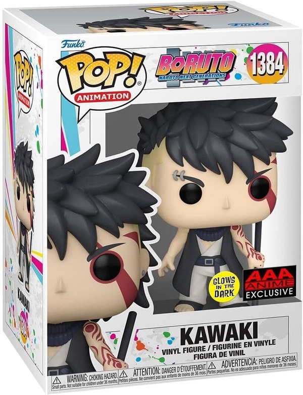 Funko Pop! Animation: Boruto: Naruto Next Generations - Kawaki (Glow in the Dark) - AAA Anime Exclusive - flash vidéo