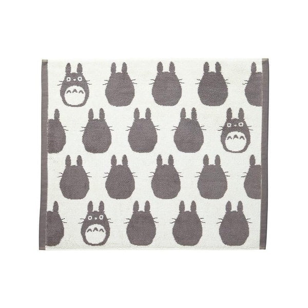 Ghibli - Mon Voisin Totoro - Grande Serviette Silhouette Gros Totoro 50X60cm - flash vidéo