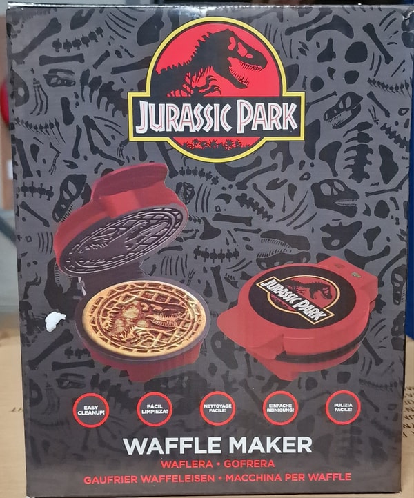 Uncanny Brand - Jurassic Park - Gaufrier Jurassic Park Logo - flash vidéo