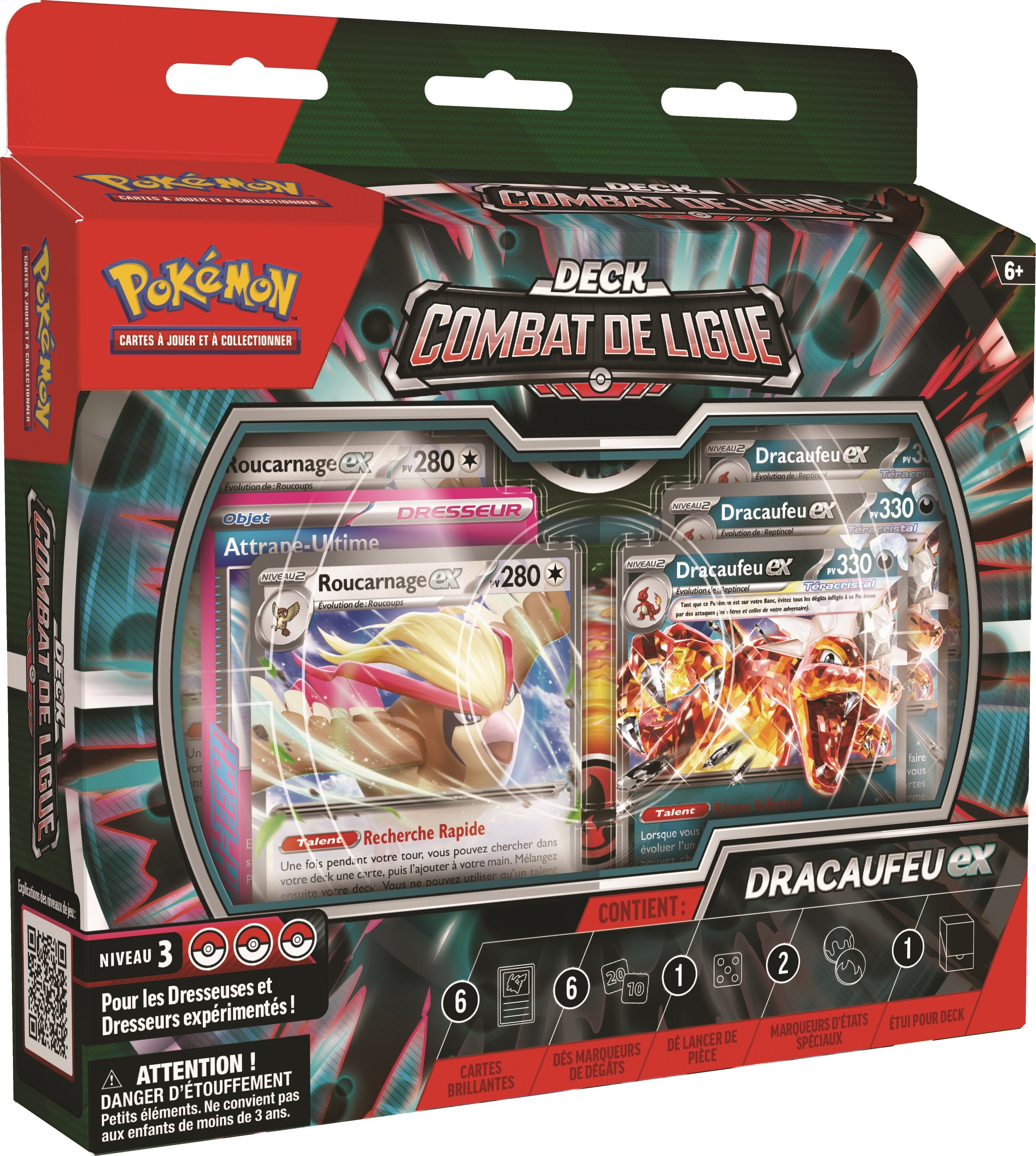 Pokémon JCC - Deck Combat de Ligue Dracaufeu-ex - flash vidéo