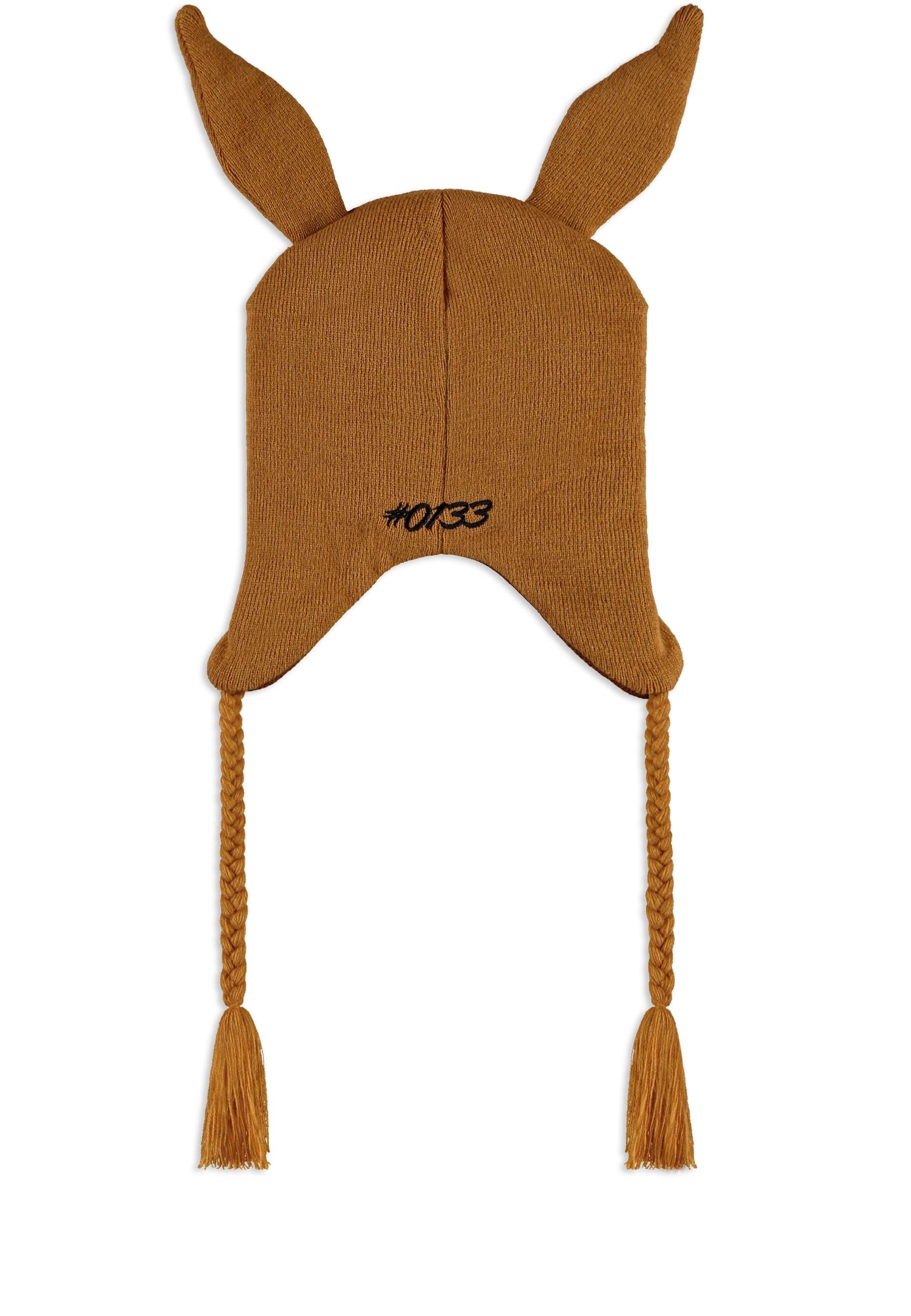 Pokémon - Bonnet Sherpa en tricot "Évoli" - flash vidéo