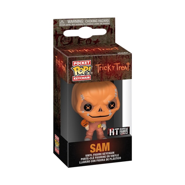 Funko Pocket Pop! Keychain: Trick 'r Treat - Sam (Unmasked) - flash vidéo