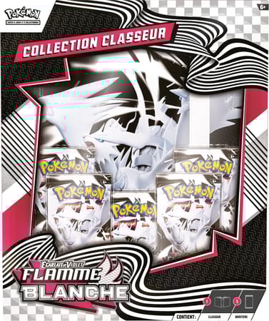 Pokémon JCC : Collection classeur Écarlate et Violet - EV 10.5 Flamme Blanche