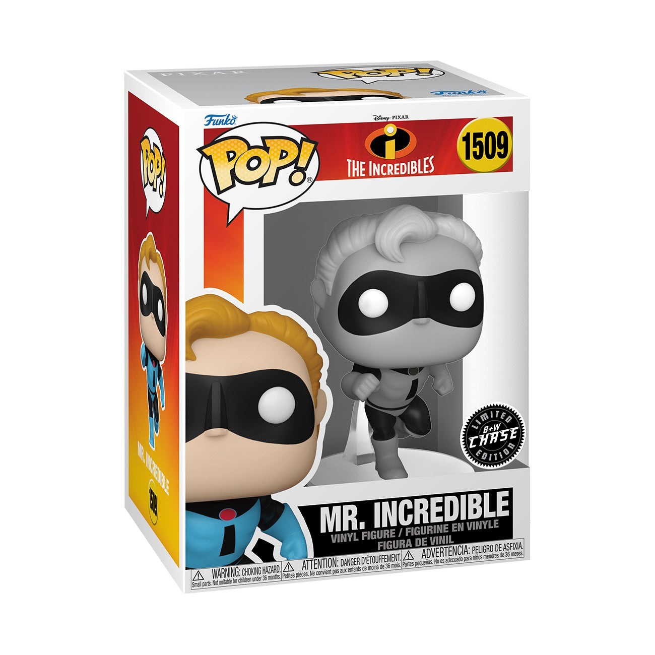 Funko Pop! Disney: The Incredibles 20th Anniversary - Mr. Incredible (Chance of Special Edition Chase) - flash vidéo