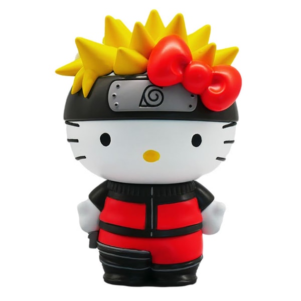 Naruto Shippuden - Figurine lumineuse Naruto Uzumaki X Hello Kitty 20cm - flash vidéo