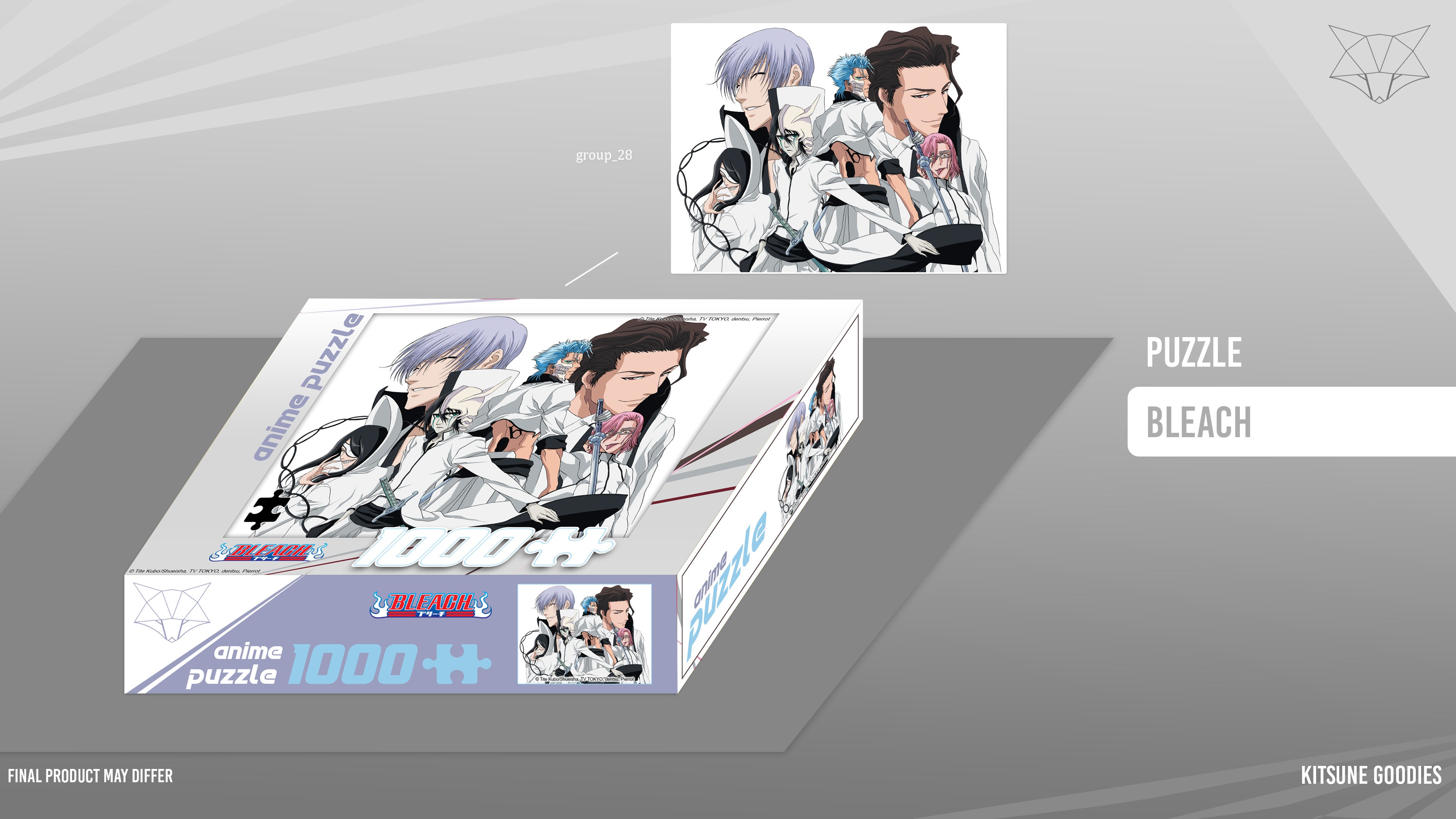 Anime Puzzle - Puzzle Bleach 06 - 1000 pcs - flash vidéo