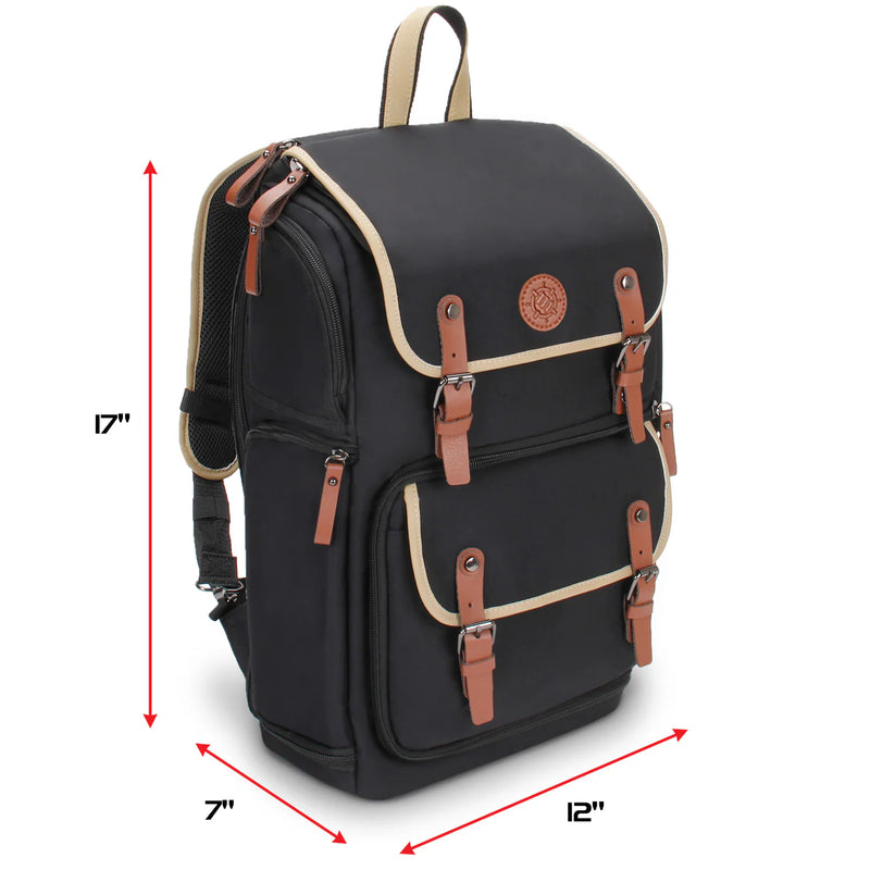 ENHANCE - Sac à dos grand format pour jeux de cartes à collectionner Édition Designer noire