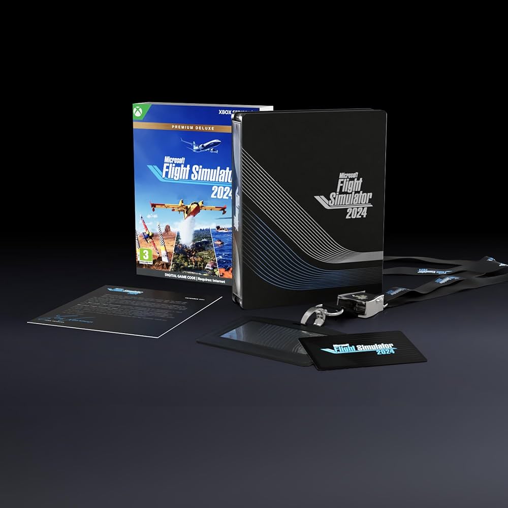 Microsoft Flight Simulator 2024 - Premium Deluxe SteelBook Edition - flash vidéo