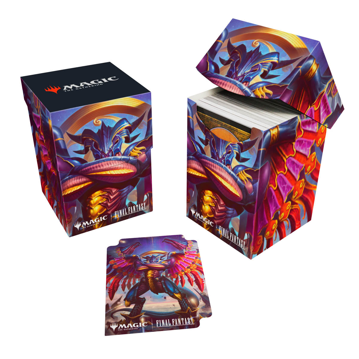 Ultra Pro - Magic: The Gathering - Universes Beyond: Final Fantasy - Boîte de deck 100+ Summon: Bahamut