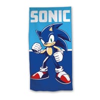 Sega- Serviette de plage en polyester "Sonic the Hedgehog" (140x70cm)
