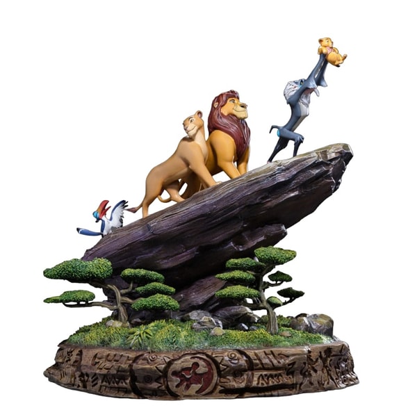 Iron Studios - Deluxe Art Scale 1/10 - Disney Classics - Le Roi Lion Statue 34cm - flash vidéo