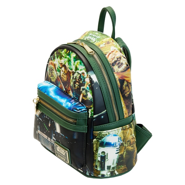 Loungefly: Lucasfilm - Star Wars - Scenes Return of the Jedi Mini Backpack - flash vidéo