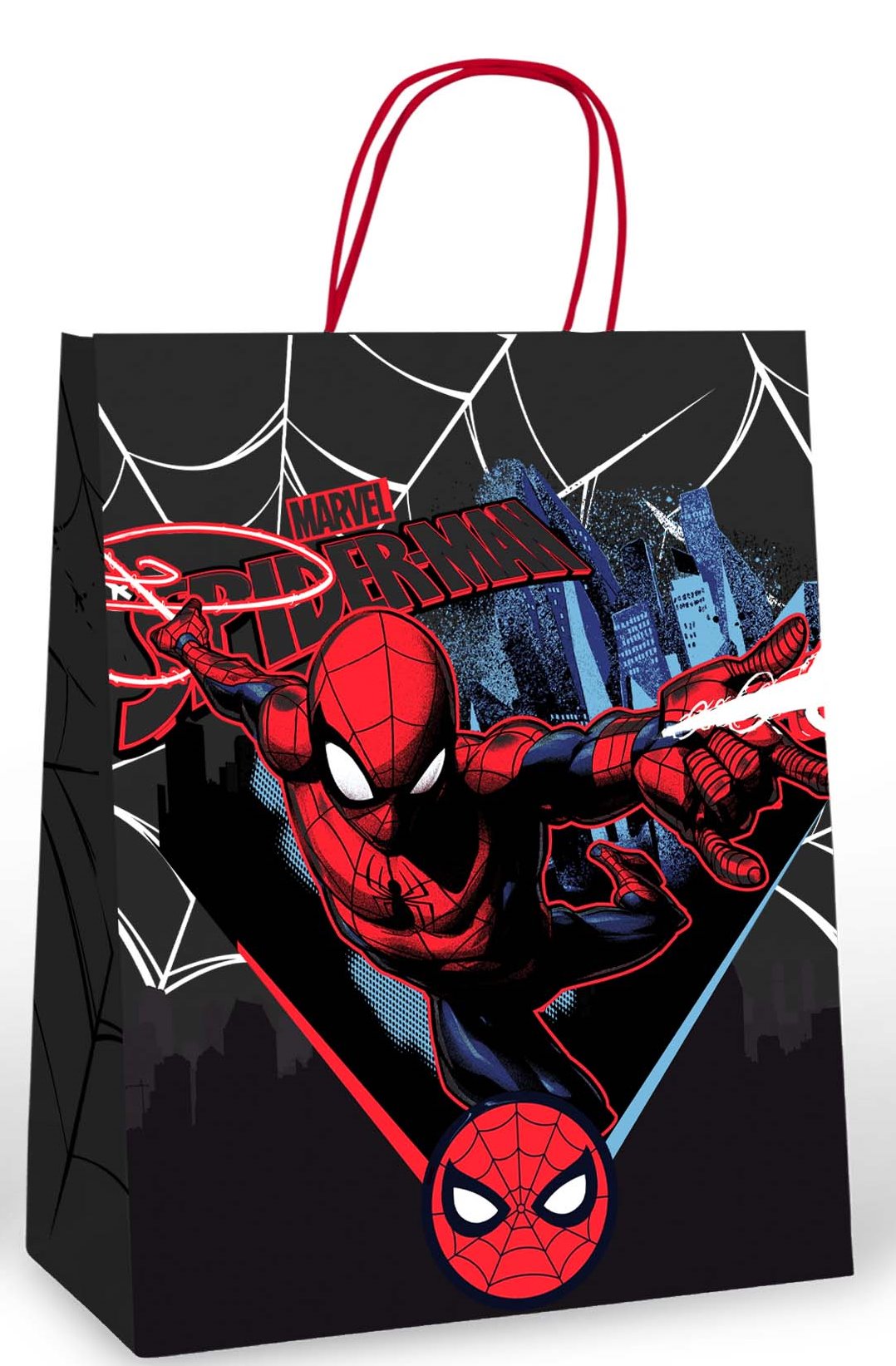 Marvel - Sac de courses en papier Spider-Man - flash vidéo