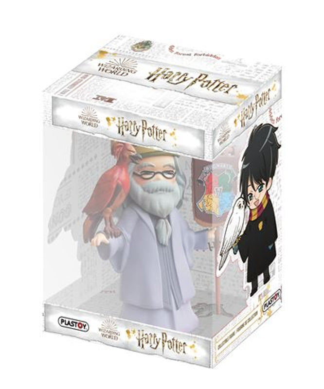 Plastoy - Figurine Dumbledore & Fumseck