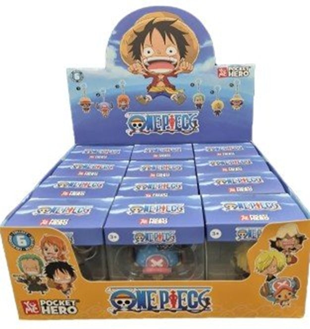 YuMe One Piece Pocket Hero Series 2 - Display de porte-clefs (12 unités)