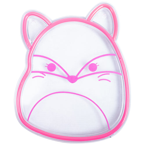 Squishmallows - Lampe murale néon Fifi le Renard - flash vidéo