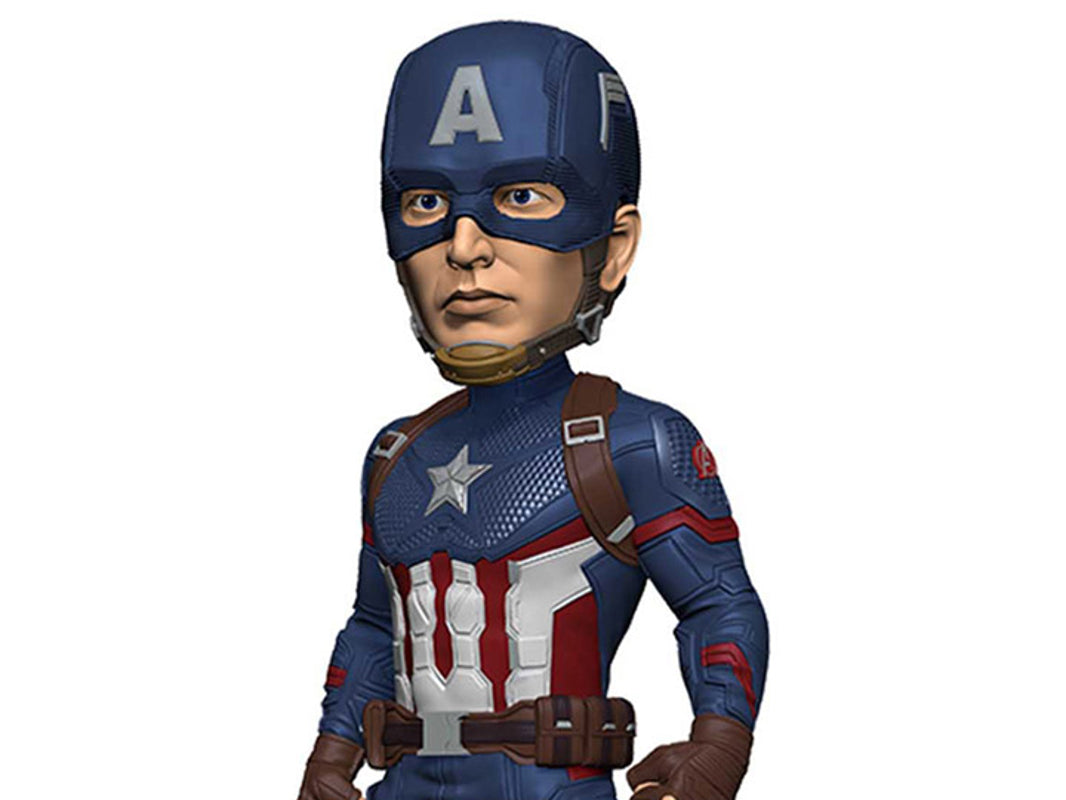 Marvel - Avengers Endgame Head Knocker Captain America 20cm