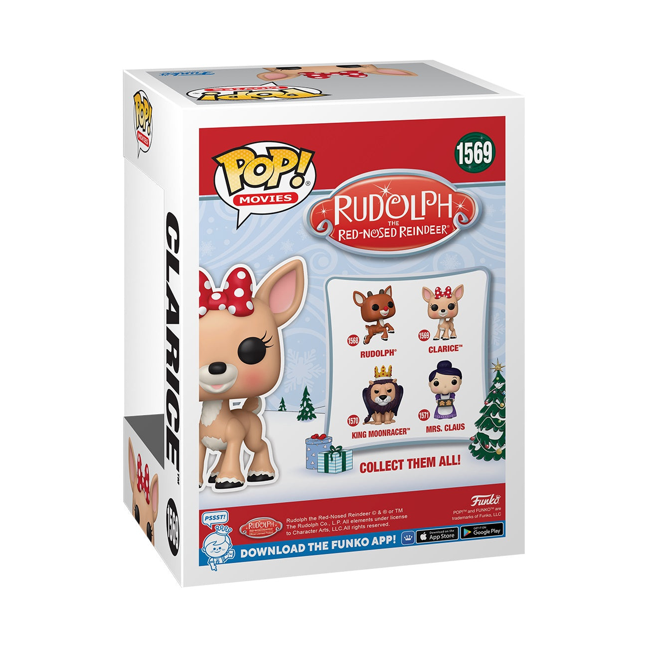 Funko Pop! Movies: Rudolph - Clarice - flash vidéo