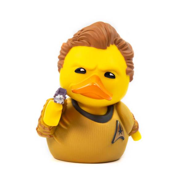 Best of TUBBZ Boîte Canard de bain - Star Trek - James T. Kirk - 9cm - flash vidéo
