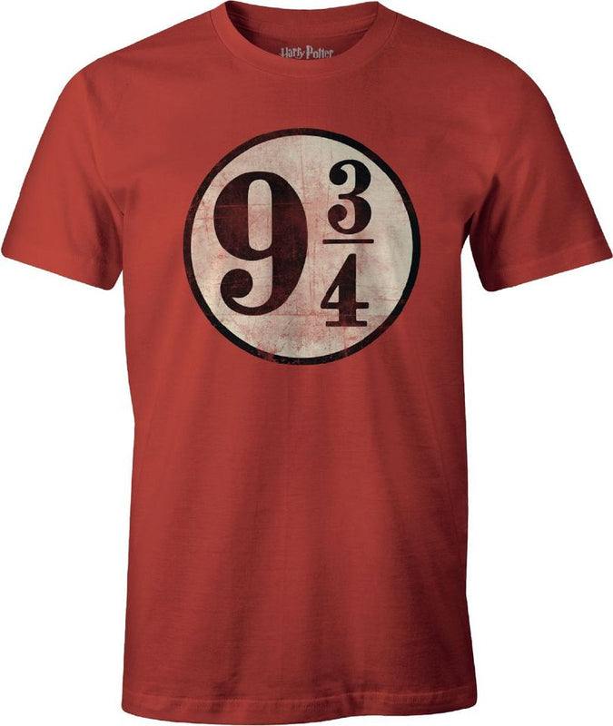Harry Potter - T-Shirt Rouge Voie 9 3/4 - L