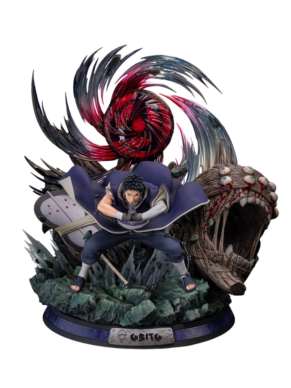 Tsume Art - HQS Dioramax 1/6 - Naruto Shippuden - Obito Uchiwa Statue 54cm