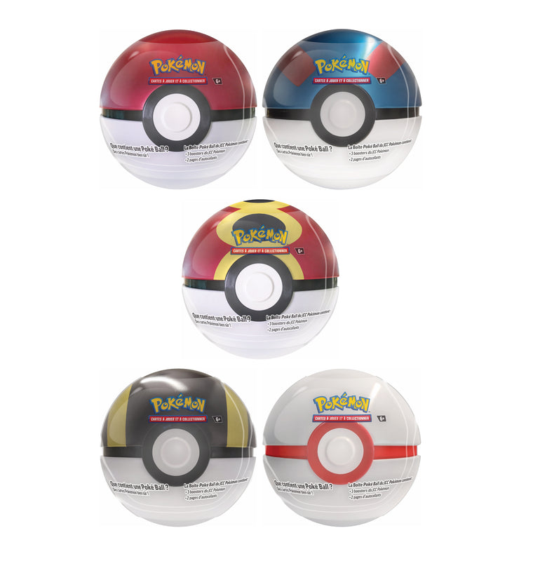 Pokémon JCC : Boîte Poké Ball (4e trimestre 2025) (1x Poké Ball aléatoire)
