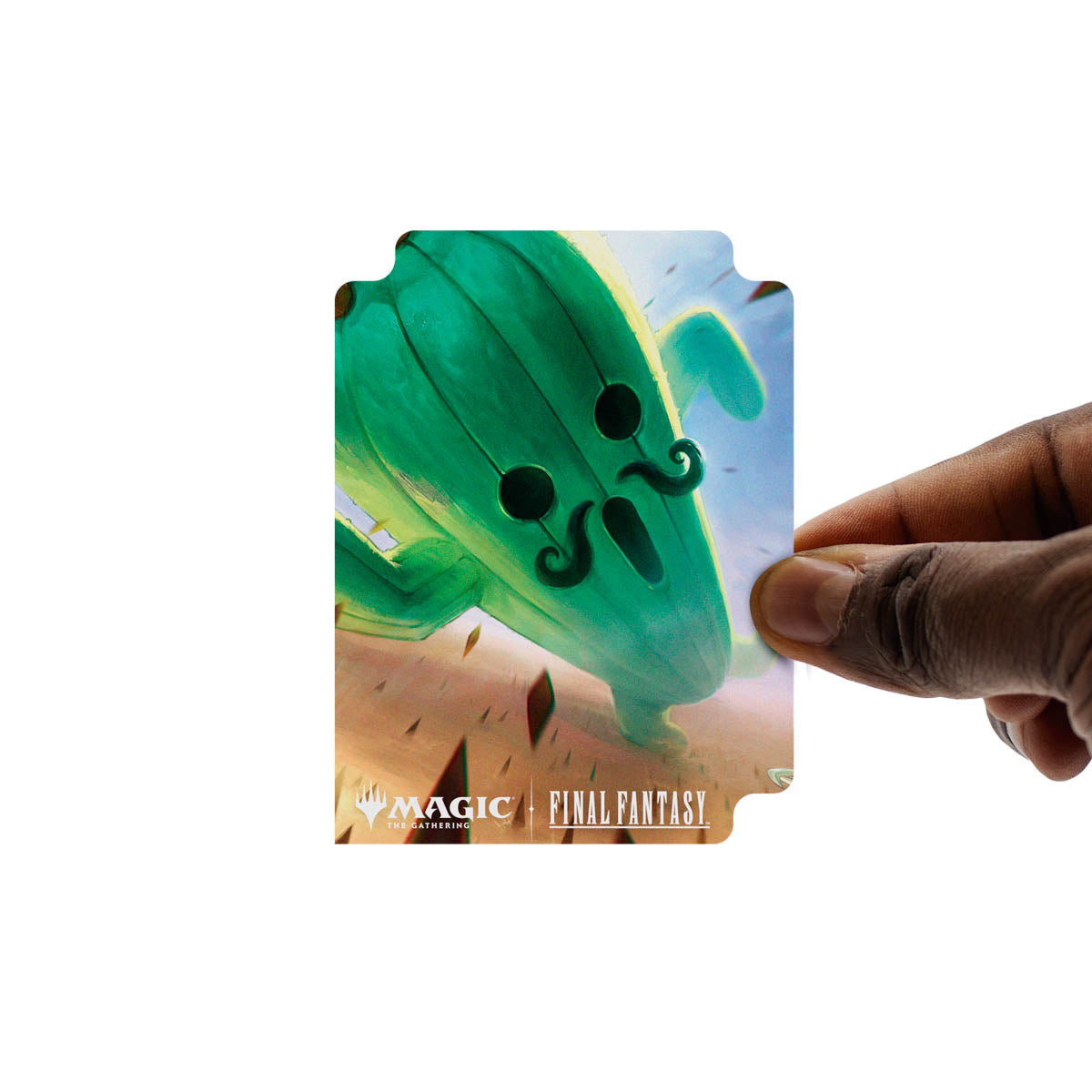 Ultra Pro - Magic: The Gathering - Universes Beyond: Final Fantasy - Boîte de deck 100+ Jumbo Cactuar