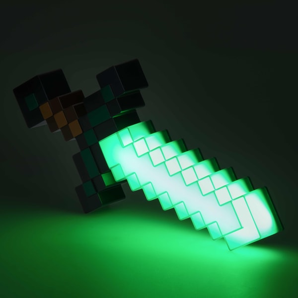 Mojang Studios - Minecraft - Lampe Epée de Diamant - flash vidéo