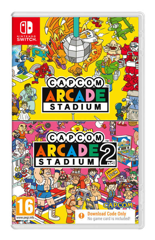 Capcom Arcade Stadium 1+2 (Code-in-a-box)