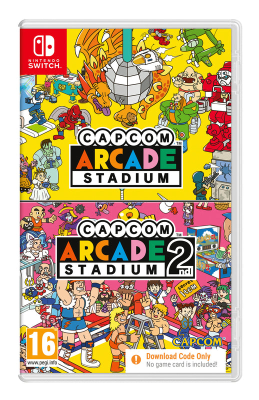 Capcom Arcade Stadium 1+2 (Code-in-a-box)