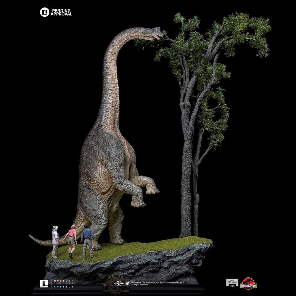 Iron Studios - Demi Art Scale 1/20 - Jurassic Park - "Welcome to Jurassic Park" Special Edition Statue 80cm