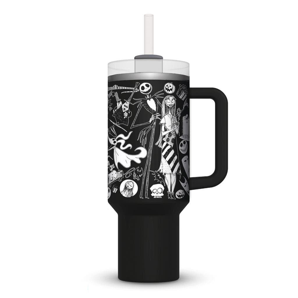 L'Étrange Noël de monsieur Jack - Mug de voyage en acier inoxydable 1.2L - flash vidéo