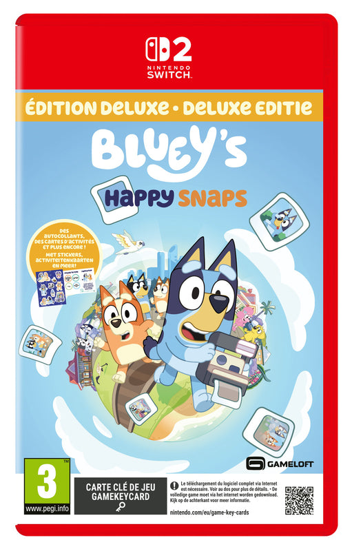 Bluey's Happy Snaps - Deluxe Edition - Game-key Card