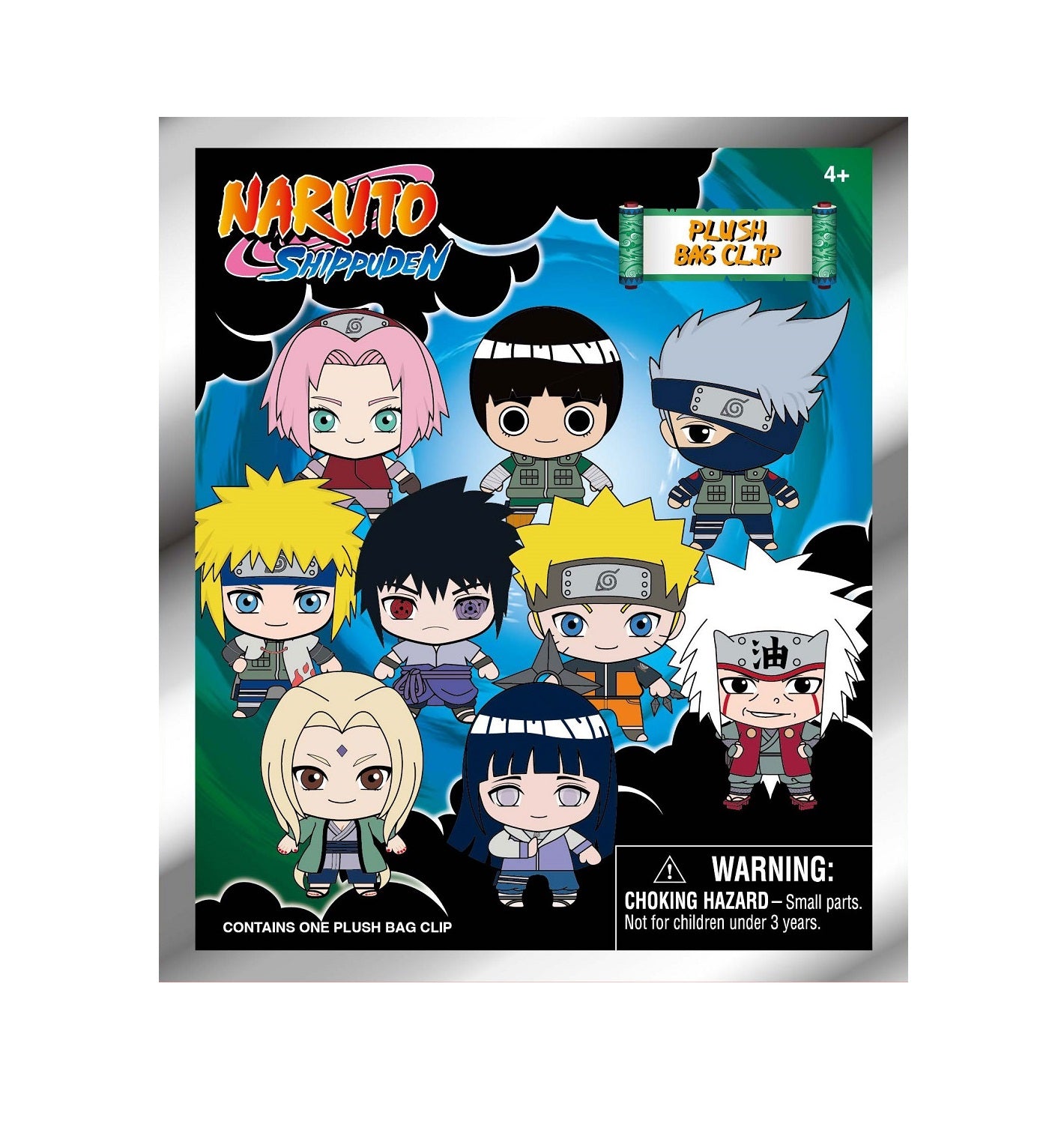 Naruto Shippûden - Assortiment en blind bag de peluches de sac de collection (Série 1) (24 pcs)