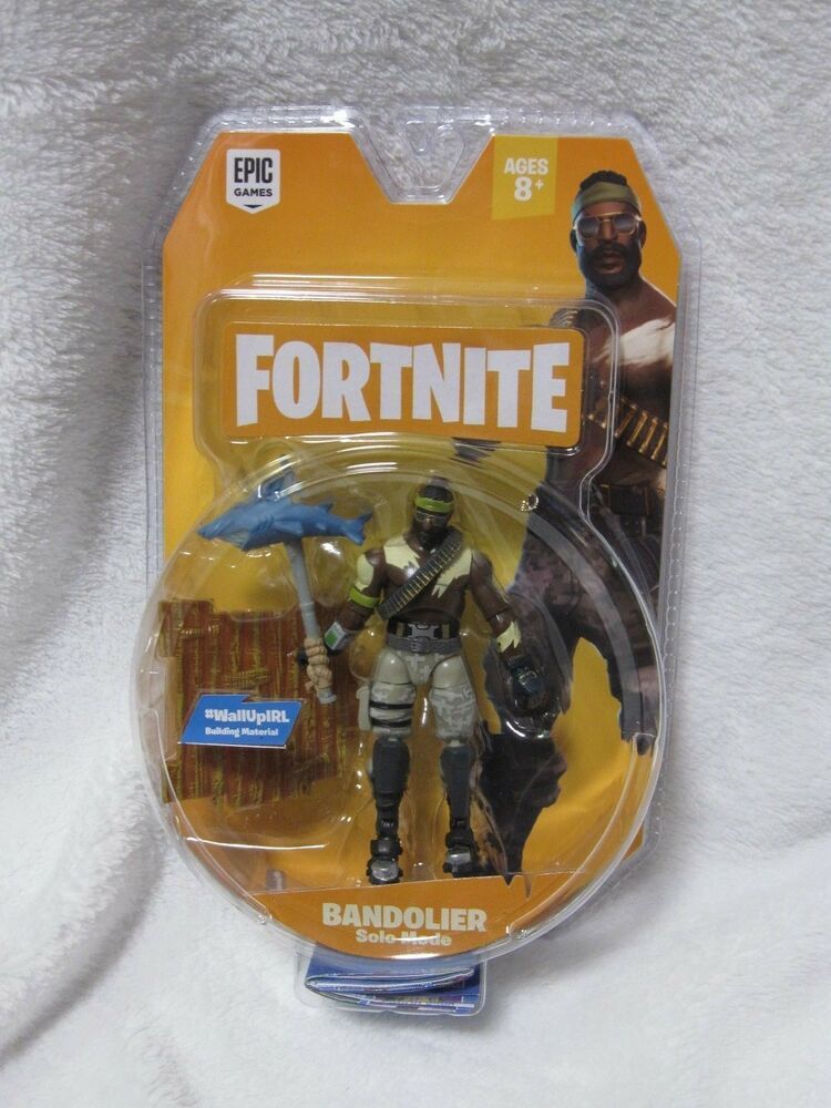 Fortnite - Solo Mode Bandolier Figure 10cm - flash vidéo