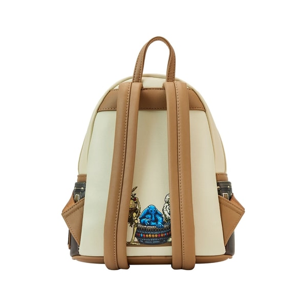 Loungefly: Lucasfilm - Star Wars Return Of The Jedi 40th Anivversary - Jabbas Palace Mini Backpack - flash vidéo