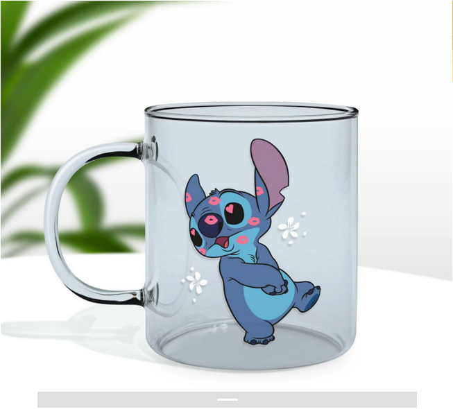 Lilo & Stitch - Mug en verre Stitch - flash vidéo