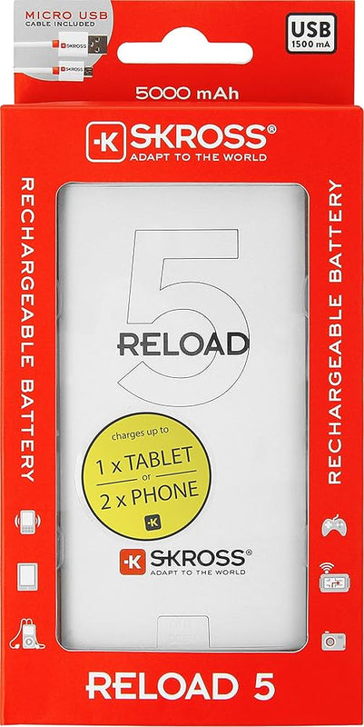 Skross Reload 5 HP Power Bank 5000mAh