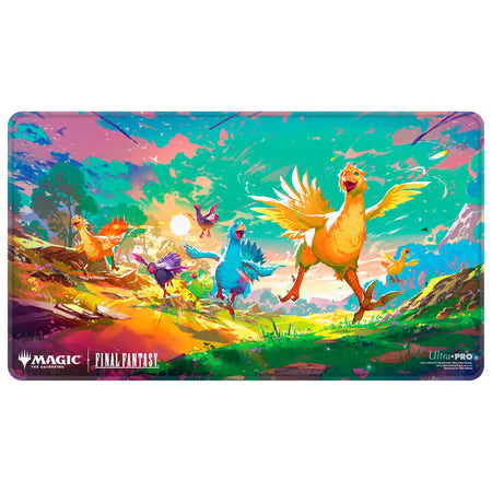 Ultra Pro - Magic: The Gathering - Universes Beyond: Final Fantasy - Tapis de jeu Holofoil Chocobo
