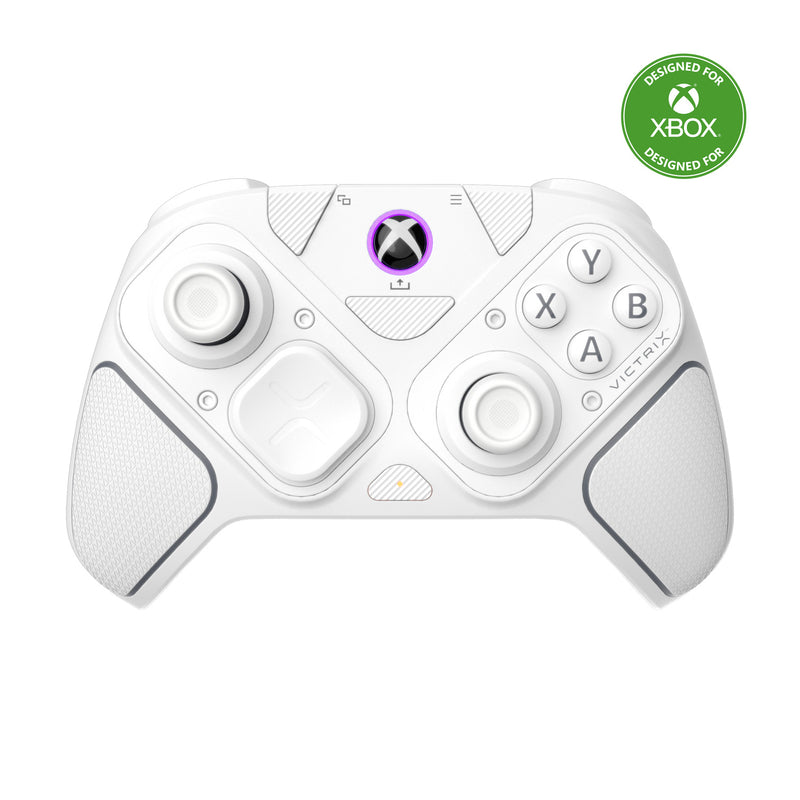 Manette modulaire sans fil Victrix Pro BFG Reloaded blanche pour Xbox Series X|S, Xbox One, PC, Mac, Mobile et Smart TV