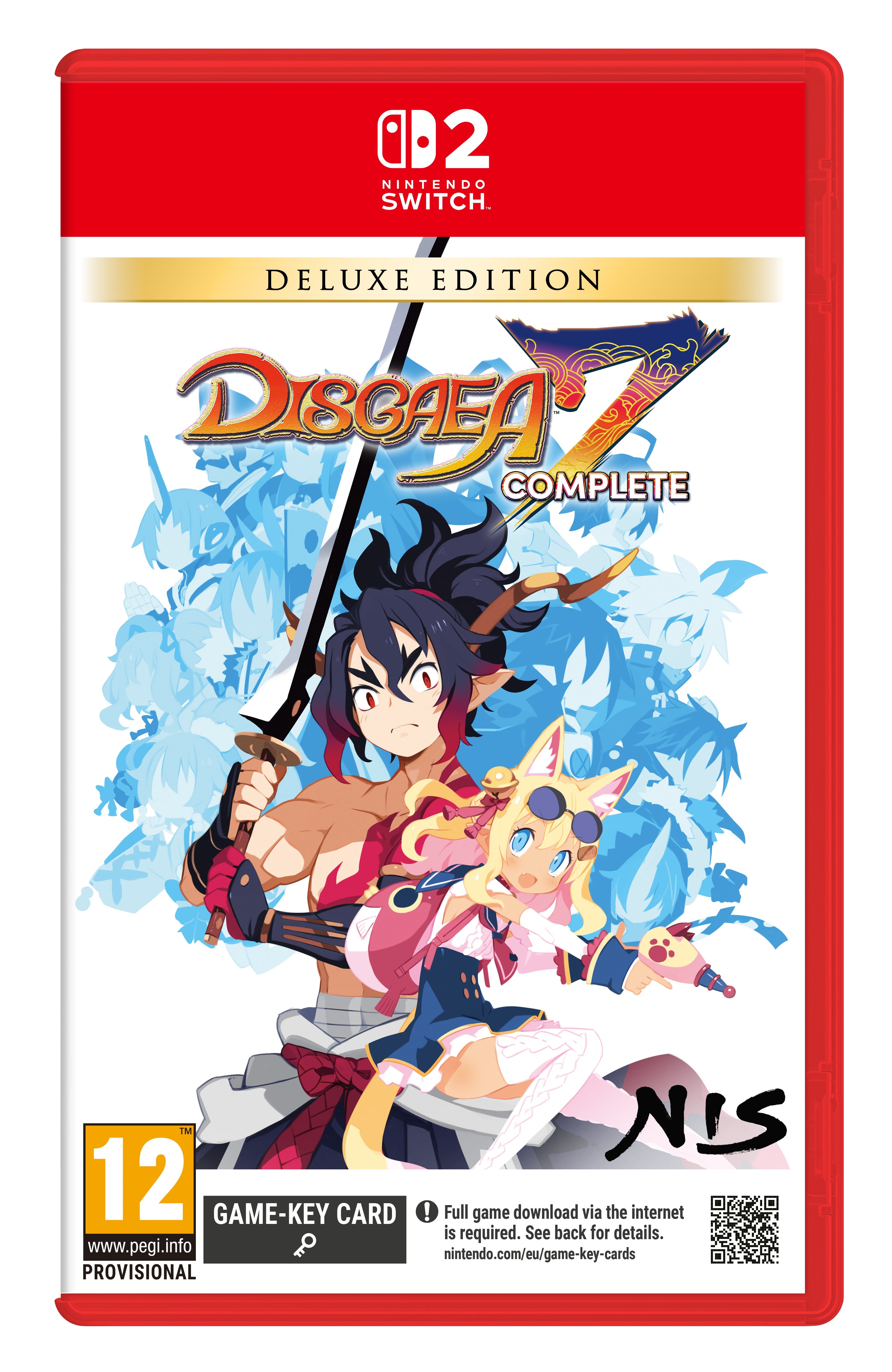 Disgaea 7 Complete - Deluxe Edition - Game-key Card