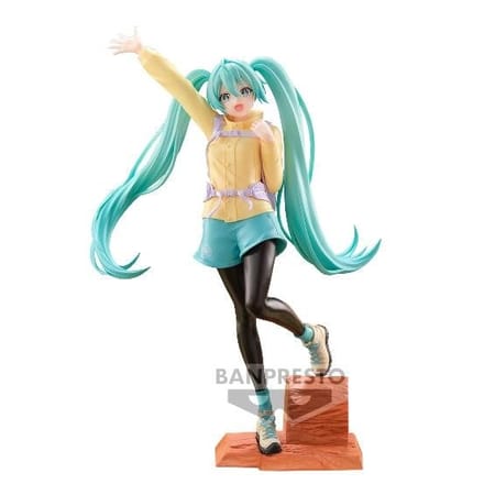 Hatsune Miku - Holiday Memories - Mountain Climbing Statue 20cm - flash vidéo