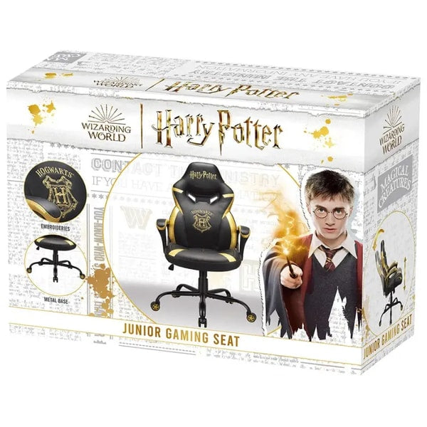 Subsonic - Harry Potter - Chaise Gaming Junior - Poudlard Noir et Or - flash vidéo