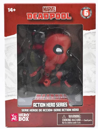 YuMe Hero Box Action Series - Figurines Deadpool 8cm
