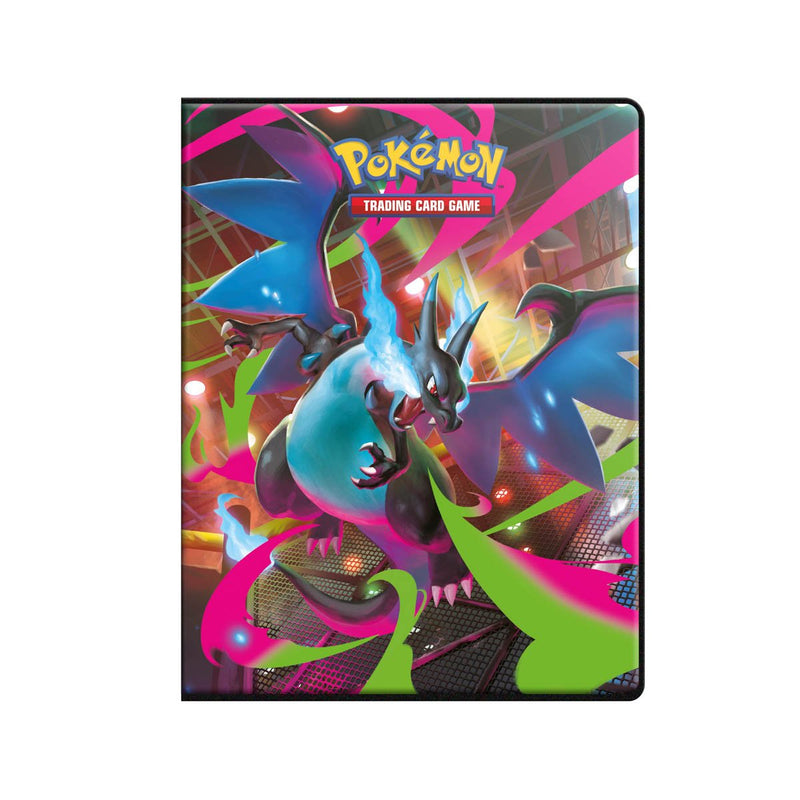 Ultra Pro - Pokémon JCC - Méga-Évolution - Portfolio à 9 pochettes Flammes Fantasmagoriques
