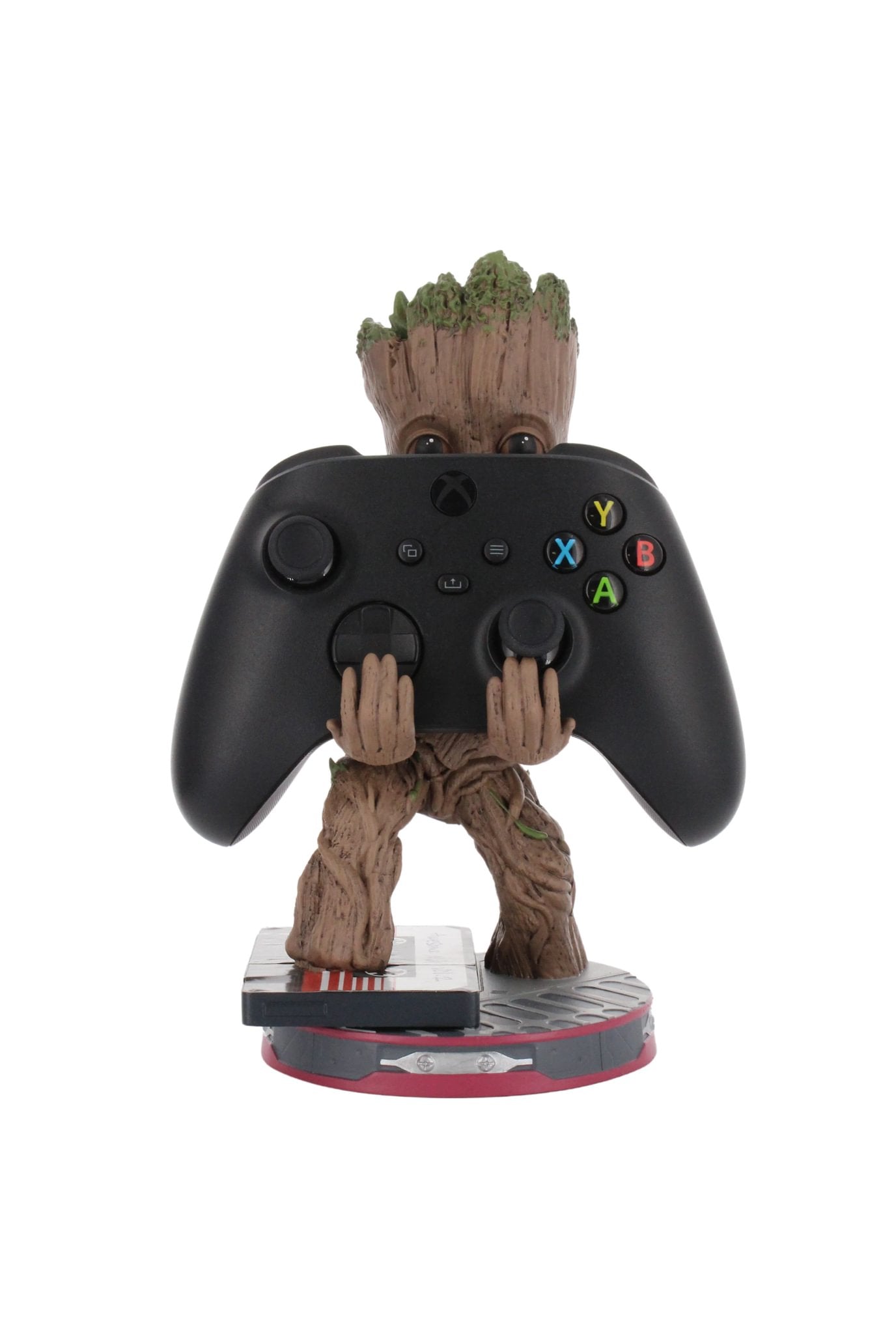 Cable Guys - Marvel - Je s'appelle Groot - Support pour téléphone et manette Groot souriant