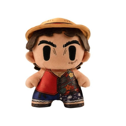 YuMe Toys - One Piece - Peluche DZNR Monkey D. Luffy 17.5cm (Display de 6) - flash vidéo