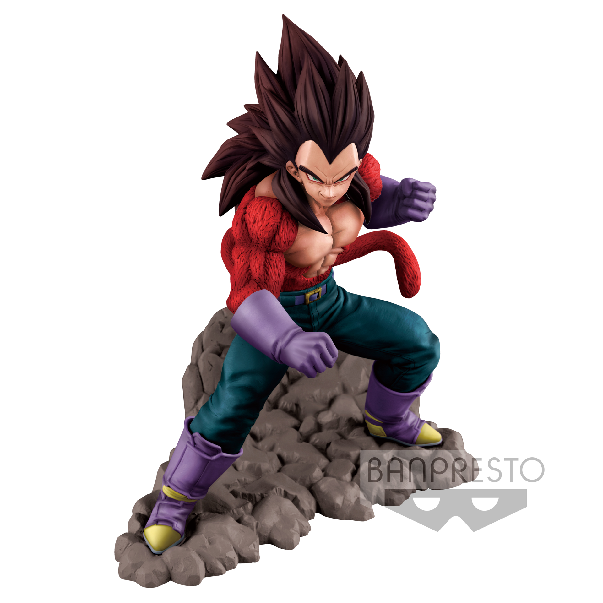 Dragon Ball GT Super Saiyan 4 Vegeta Figure - flash vidéo