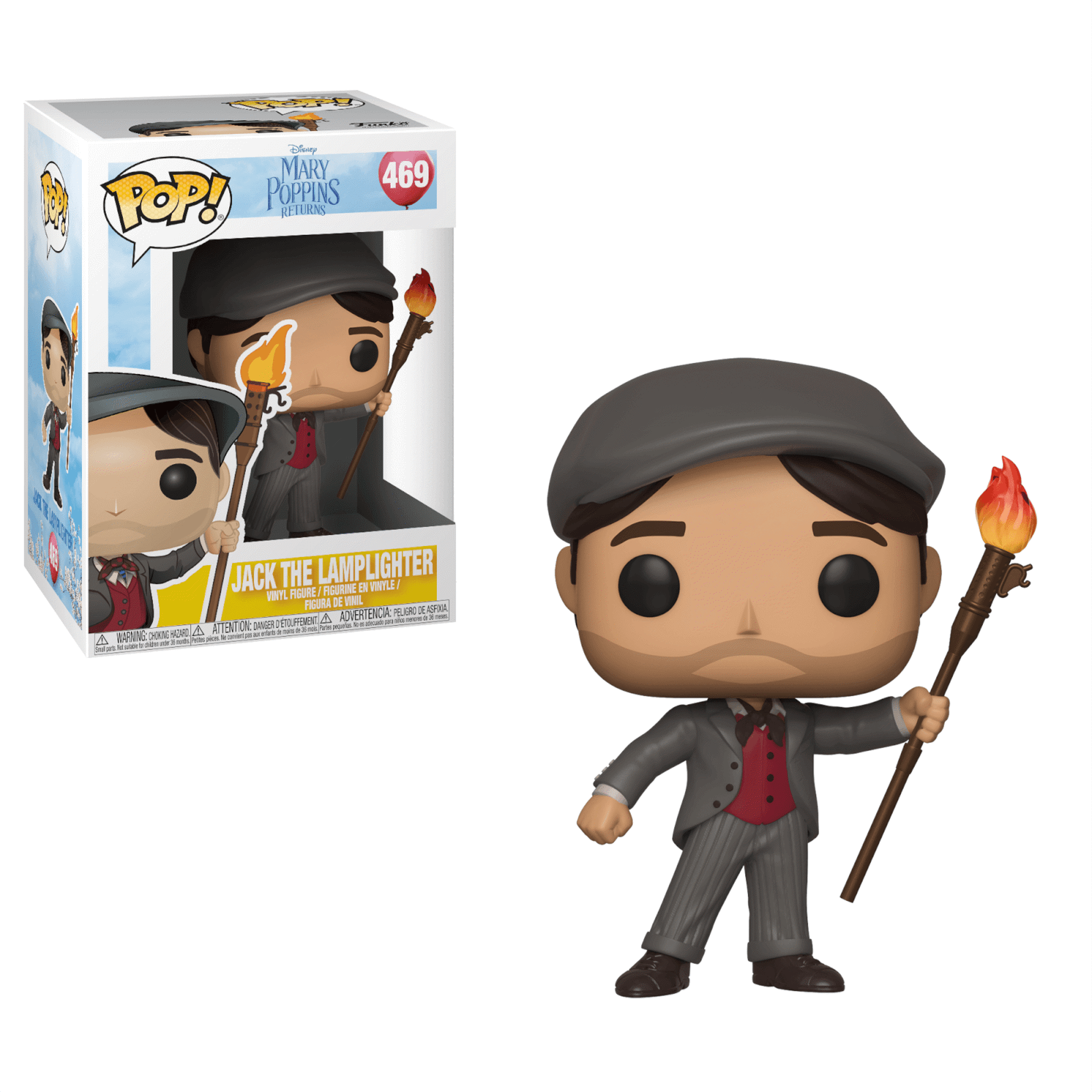 Funko Pop! Disney Mary Poppins Returns Jack the Lamplighter ENG Merchandising - flash vidéo